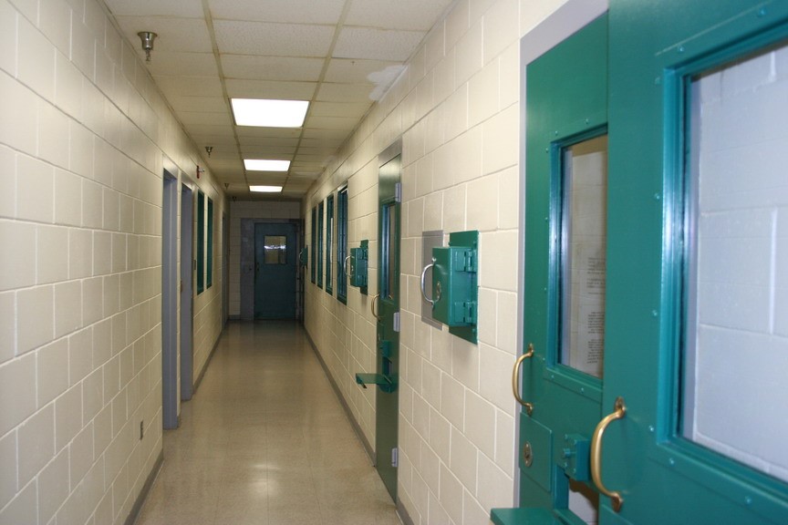Detention Facility hallway